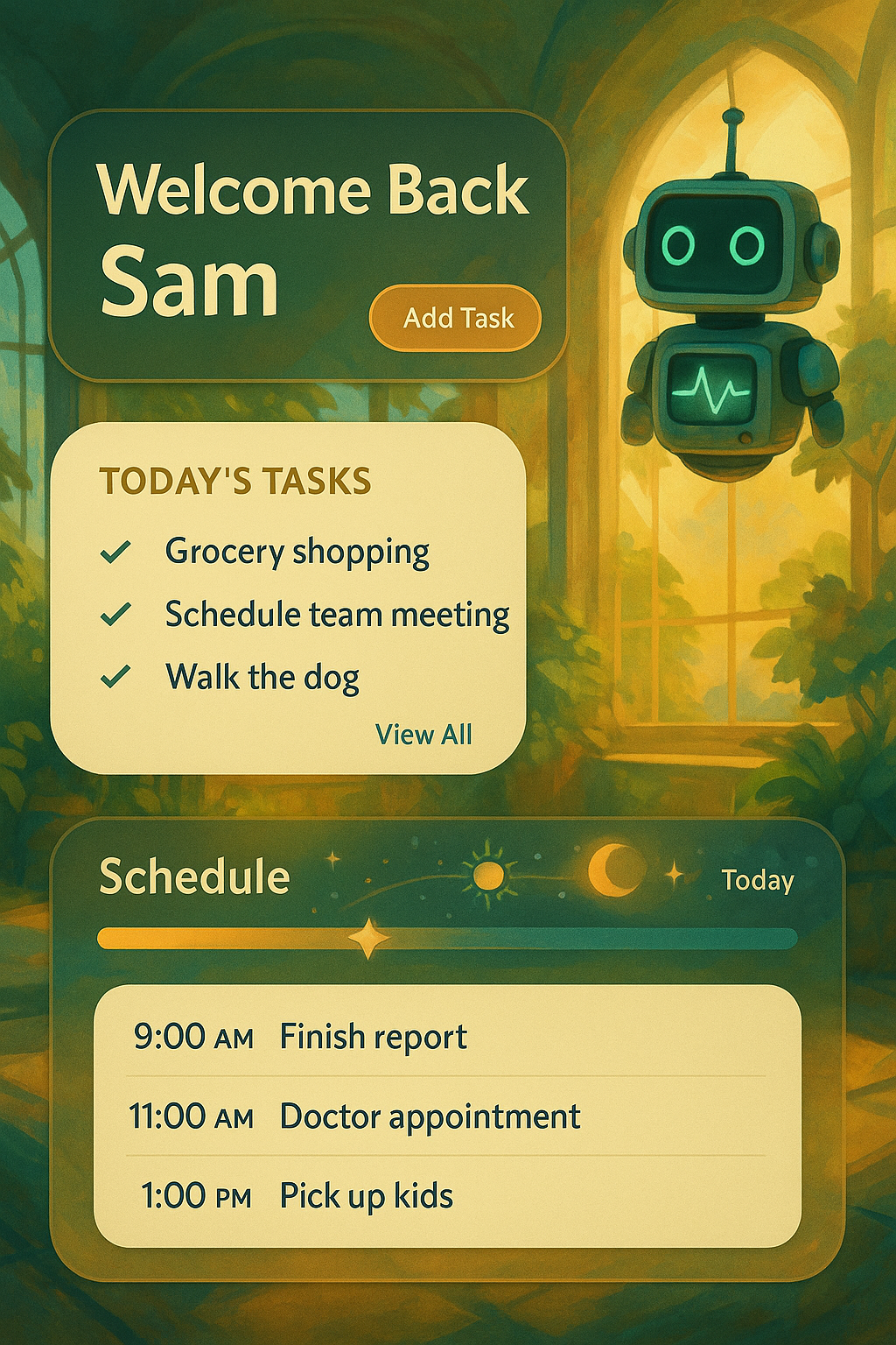 BizzyDad — game concept art