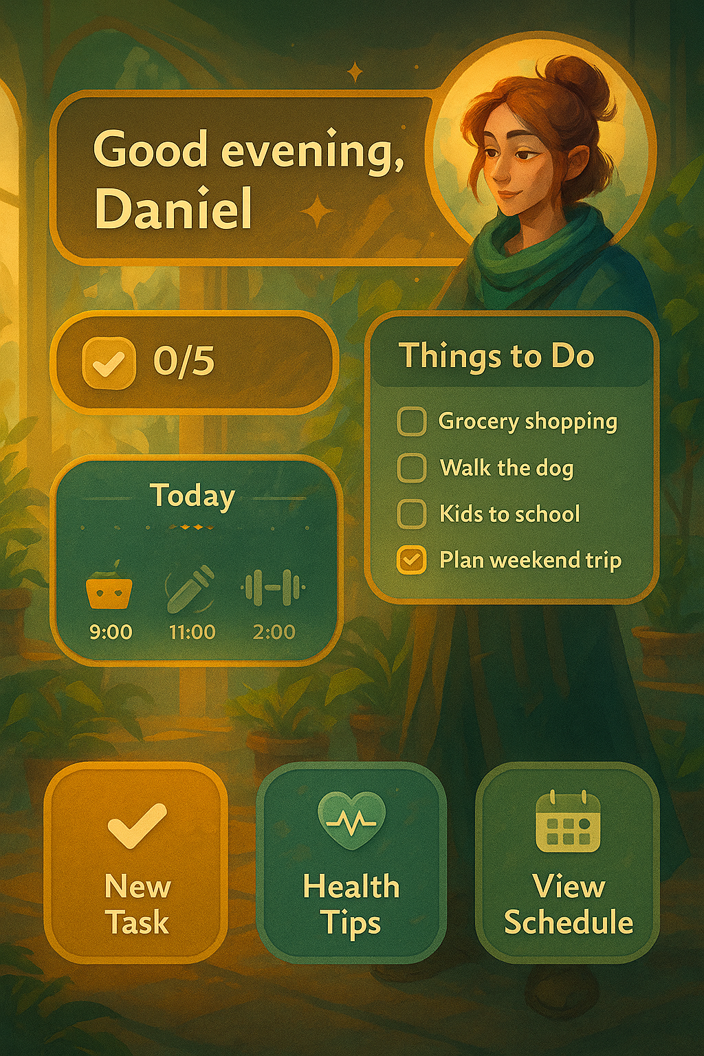 BizzyDad — concept art 2