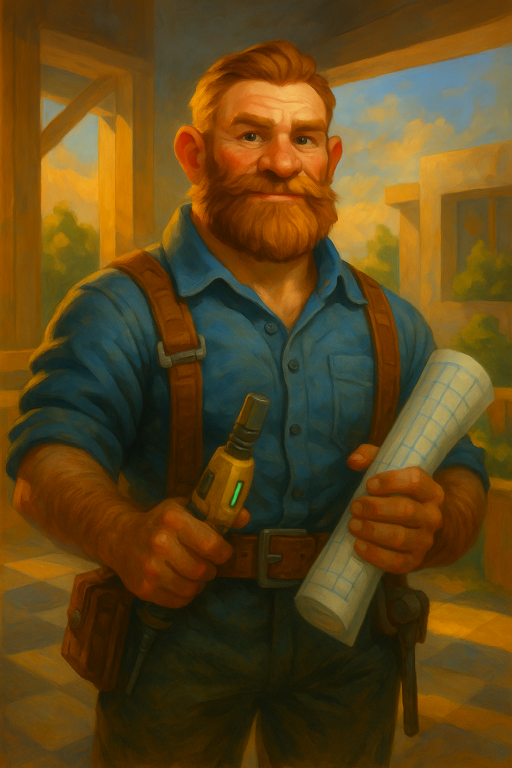 Mason Dwell character portrait