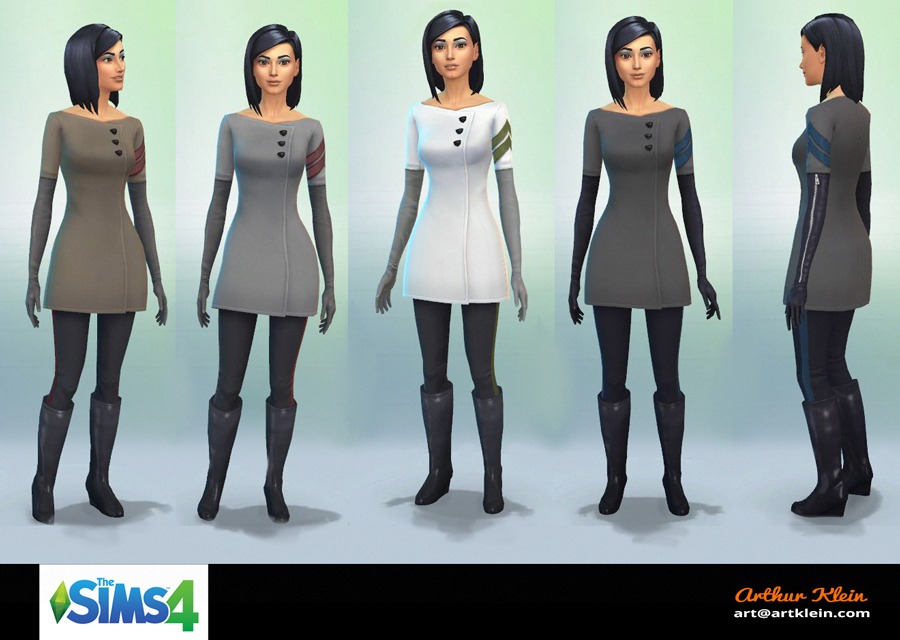 Villain costume lineup — The Sims 4, EA Maxis