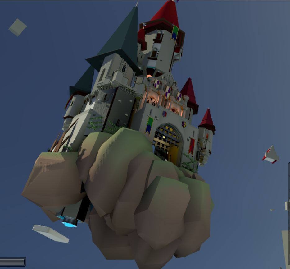 Castle exterior — Horizon Worlds VR environment, Meta