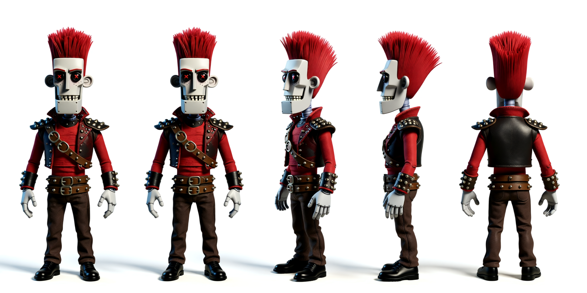 RoboRuphio — 5-angle turnaround